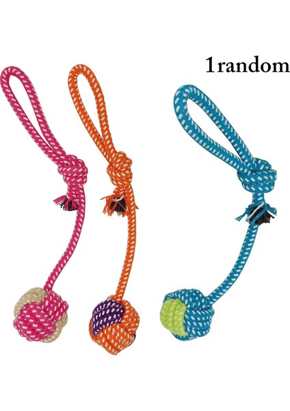 Rastgele Renk Stili M Beden Transer Pet Supply Köpek Oyuncakları Köpekler Diş Temizleme Açık Havada Eğlenceli Oyun Oynamak Yeşil Halat Top Oyuncak Büyük Küçük Köpek Kedi Için (Yurt Dışından)