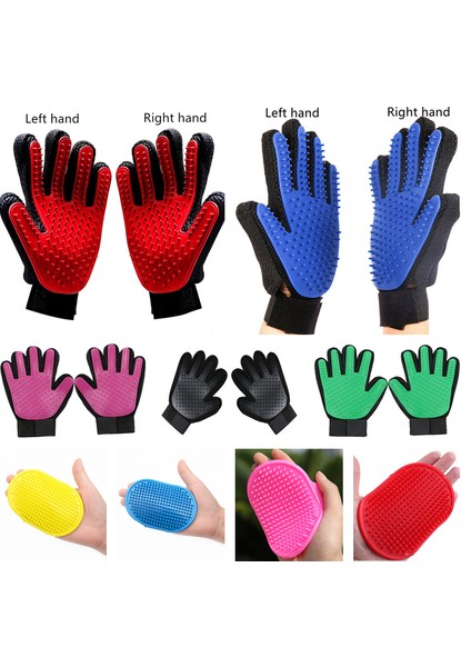 Mavi Stil Sağ El Evcil Hayvan Malzemeleri Kauçuk Pet Banyo Fırçası Çevre Koruma Silikon Eldiveni Evcil Hayvan Masajı Pet Bakım Eldiveni Köpekler Kediler (Yurt Dışından) indirimleri