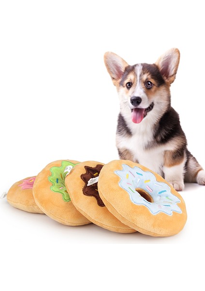 Yeşil Stil Bedava Tatlı Köpek Oyuncak Yuvarlak Yavru Sesli Pet Oyuncak Hediye Pet Malzemeleri (Yurt Dışından) modelleri