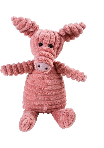 A-Domuz Stili M Beden Küçük Büyük Köpekler Için Kadife Köpek Oyuncakları Hayvan Şekilli Peluş Pet Yavru Squeaky Çiğneme Dayanıklı Oyuncak Evcil Hayvan Aksesuarları Malzemeleri (Yurt Dışından) modelleri