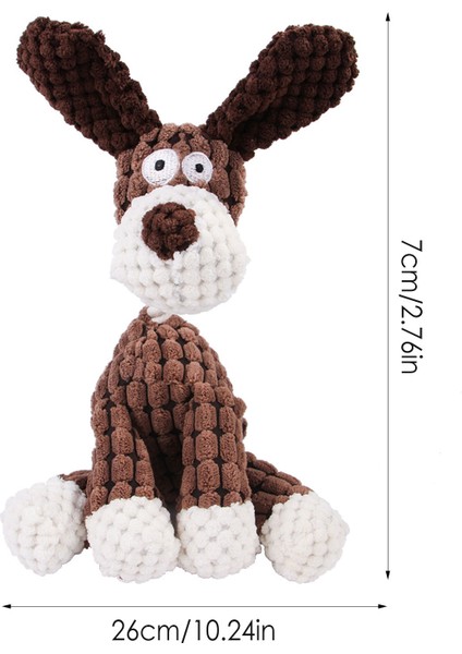 No.6 Tarzı Kirpi Yumuşak Peluş Köpek Oyuncakları Küçük Büyük Köpekler Için Etkileşimli Squeaky Sesli Oyuncak Çiğneme Dayanıklı Oyuncak Evcil Hayvan Aksesuarları Malzemeleri (Yurt Dışından)