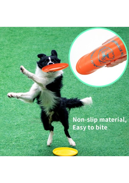 Yeşil 18CM Tarzı 2021 Yeni Köpek Tasması Silikon Yumuşak Frizbi Köpek Eğitimi Için Isırıklara Dayanıklı Frizbi Büyük Köpekler Için (Yurt Dışından) fırsatları