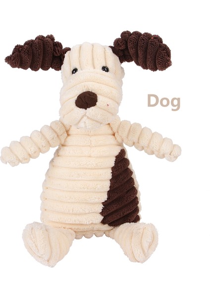 A-Köpek Stili M Beden Küçük Büyük Köpekler Için Kadife Köpek Oyuncakları Hayvan Şekilli Peluş Pet Yavru Squeaky Çiğneme Dayanıklı Oyuncak Evcil Hayvan Aksesuarları Malzemeleri (Yurt Dışından)