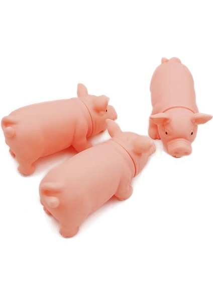 21CM 21CM Çiğneme Squeaker Oyuncak Domuz Sesi Çıkaran Interaktif Simülasyon Model Domuz Köpek Kedi Kauçuk Domuz Oyuncak Aksesuarları (Yurt Dışından) fiyatları