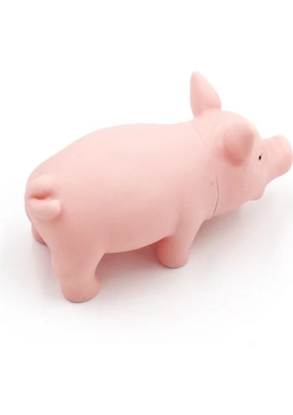 21CM 21CM Çiğneme Squeaker Oyuncak Domuz Sesi Çıkaran Interaktif Simülasyon Model Domuz Köpek Kedi Kauçuk Domuz Oyuncak Aksesuarları (Yurt Dışından) fırsatları