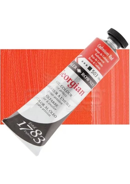 Georgian Yağlı Boya 225ML 502 Cadmium Red Hue