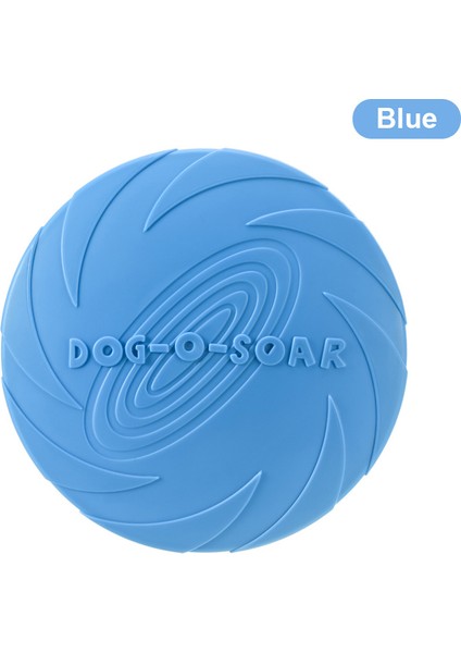 Köpek-Mavi Tarzı Çap 22CM Evcil Köpek Uçan Disk Oyuncakları Ekolojik Yumuşak Kauçuktan Yüzen Ufo Köpek Yavrusu Için Dayanıklı Isırma Disk Oyuncaklar Eğitim Malzemeleri (Yurt Dışından)