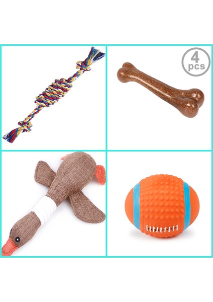 Kombinasyon 10 Tarzı Köpek Oyuncakları Evcil Kemik Top Uçan Cırcır Çiğneme Yumuşak Oyuncak Seti Küçük Büyük Köpekler Için Etkileşimli Eğitim Seti Yavru Oyuncakları Için (Yurt Dışından)