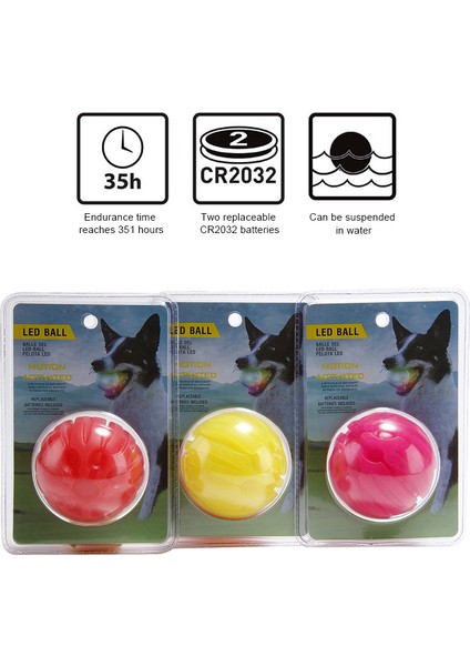 Mavi Stil S Beden LED Luminous Pet Dog Bite Ball Renkli Dönüşüm Etkisi Köpek Topları Etkileşimli Köpek Parlayan Oyuncak Köpek Isırma Topu Gece - (Yurt Dışından) indirimleri