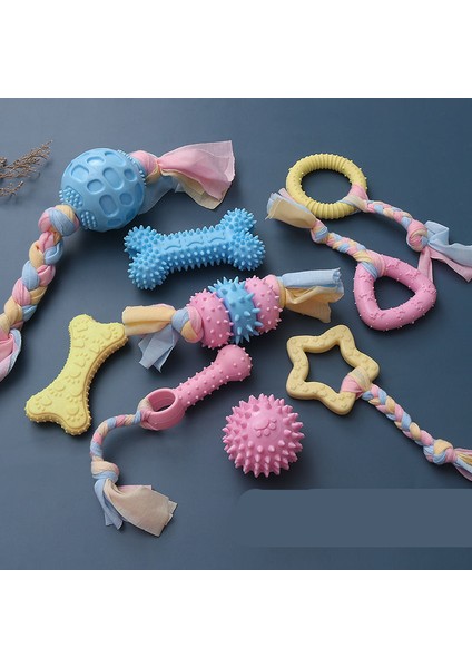 Açık Gri Tarzı M Beden Küçük Köpekler Için Dayanıklı Kauçuk Köpek Oyuncağı Oyna ve Çiğne Mascota Ipi Düğümü Pet Aksesuarları (Yurt Dışından) indirimleri