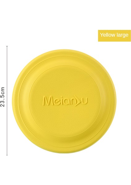 Sarı Büyük (235MM) Stil Eva Malzeme Silikon Uçan Tabak Köpek Oyuncağı Oyun Uçan Diskler Dayanıklı Kemirme Yavru Eğitim Interaktif Pet Malzemeleri Köpek Oyuncakları (Yurt Dışından)