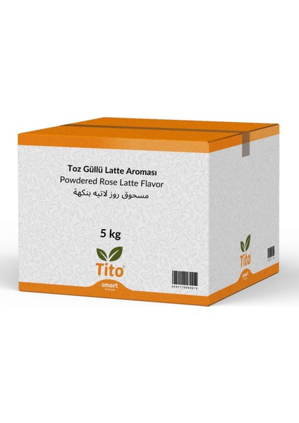 Toz Güllü Latte Aroması 5 kg