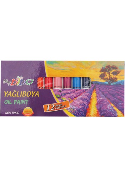 My Dido Yağlı Boya Seti 12'li Tüp MY74