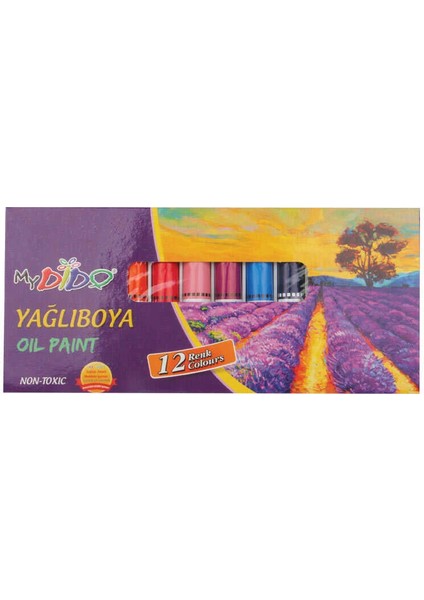 My Dido Yağlı Boya Seti 12'li Tüp MY74