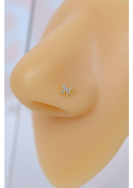 925 Ayar Gümüş Taşlı Kelebek Figürlü Hızma Gold fiyatları