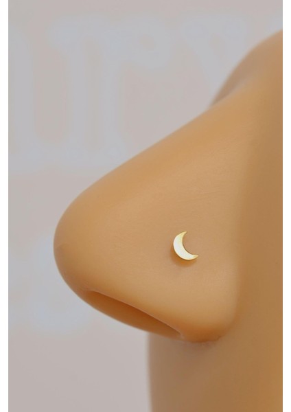 Mini Ay 316 L Çelik Hızma Gold Renk Hilal Ay fiyatları