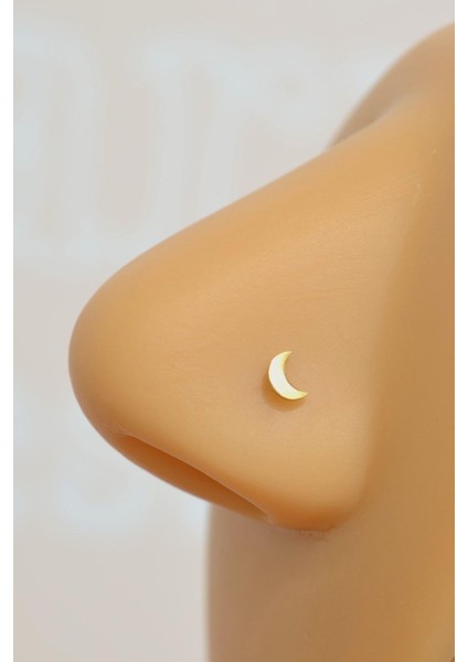 Mini Ay 316 L Çelik Hızma Gold Renk Hilal Ay fırsatları