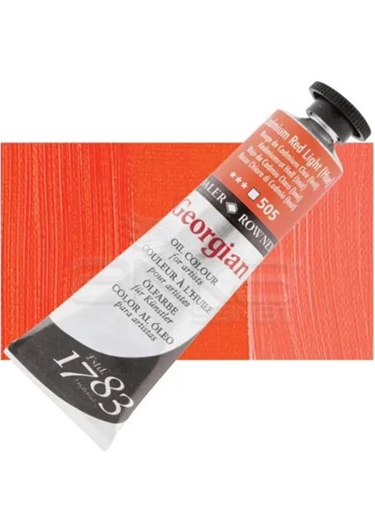 Georgian Yağlı Boya 38ML NO:505 Cadmium Red Light (Hue)