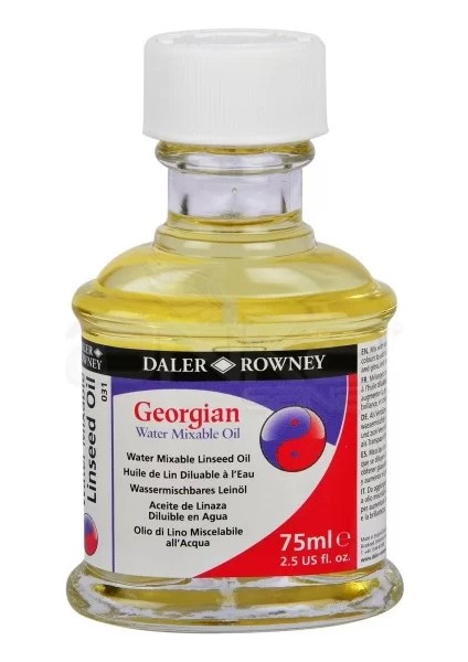 Georgian Water Mixable Linseed Oil 75ML