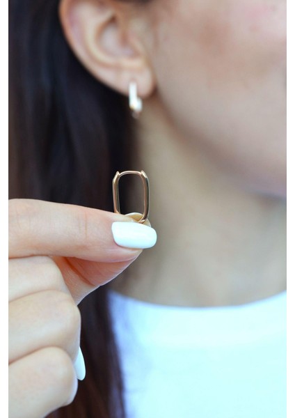 Oval Halka Küpe modelleri
