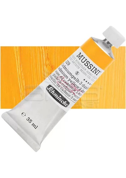35 ml Yağlı Boya Seri:5 No : 229 Cadmium Yellow 3 Deep