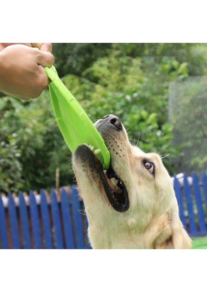 Sarı Stil Çap 22CM Evcil Hayvan Uçan Dm Yumuşak Silikon Uçan Tabak Köpek Kedi Oyuncağı Çiğneme Dayanıklı Yavru Eğitimi Etkileşimli Evcil Hayvan Malzemeleri (Yurt Dışından)