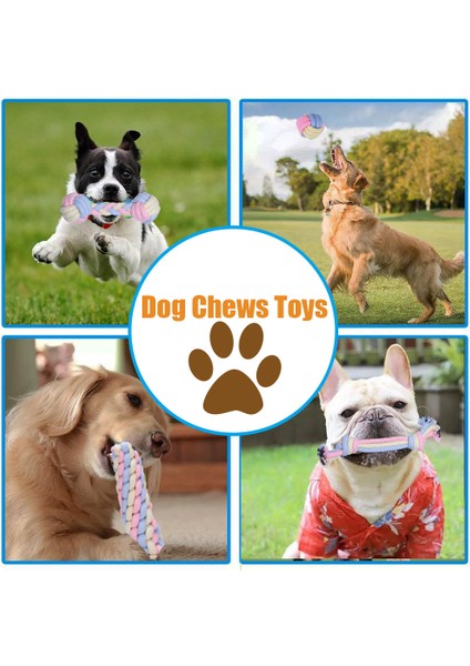 Siyah Stil Köpek Oyuncakları Büyük Küçük Köpekler Için Oyuncaklar Etkileşimli Pamuk Halat Mini Köpek Oyuncak Top Diş Temizleyici Çubuk Pet Aksesuarları (Yurt Dışından) indirimleri