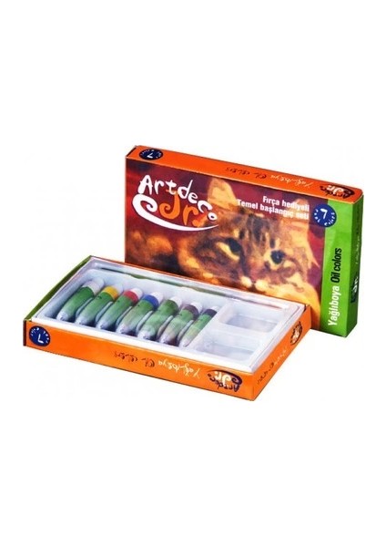Kids Arts Yağlı Boya Seti 7 Renk (S-310-S1)