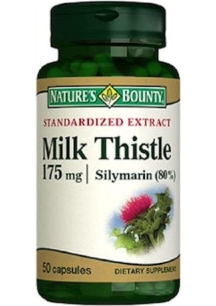 Milk Thistle 175 Mg 50 Kapsül