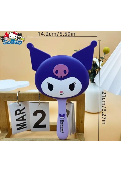 Sevimli Makyaj Ayna Ve Tarak Saç Fırça Seti Kuromi Hayranlarına Özel Doğum Günü Hediye fiyatları