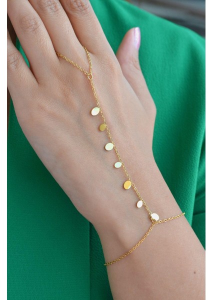 Sacce Scarves&Accessories Sallanan Pullu Çelik Şahmeran Gold Renkli fırsatları
