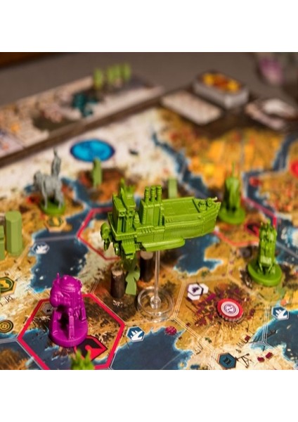 Scythe: The Wind Gambit Kutu Oyunu (Ingilizce)