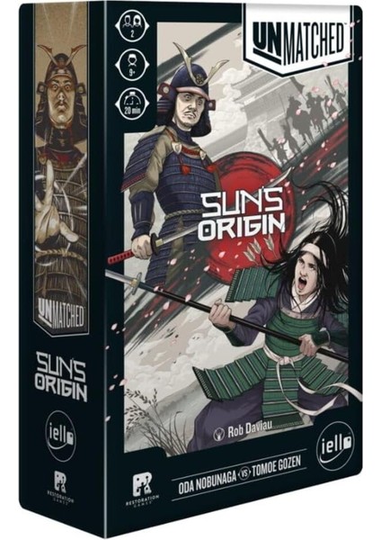 Unmatched: Sun's Origin Kutu Oyunu (Ingilizce)