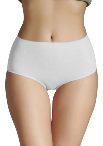 Kadın Yüksek Bel Toparlayıcı Külot - Özel Kalıp 3'lü Paket (Siyah, Beyaz, Ten Renk) fiyatları