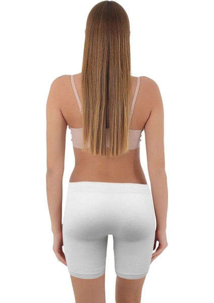 Mikro Fiber Kadın Uzun Boxer 3'lü Özel Paket - Siyah, Beyaz, Ten | S/m, L/xl indirimleri