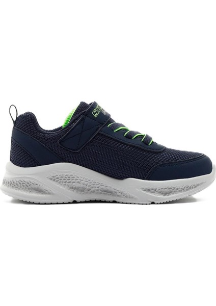 Meteor Sneaker Navy Lastik Ipli Bantlı Işıklı Lacivert Erkek Çocuk Ayakkabı