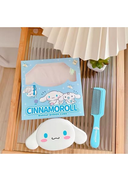 Cinnamoroll Sevimli Makyaj Ayna ve Tarak Saç Fırça Seti Hayranlarına Özel Doğum Günü Hediye fiyatları