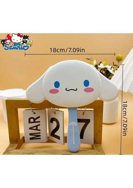 Cinnamoroll Sevimli Makyaj Ayna ve Tarak Saç Fırça Seti Hayranlarına Özel Doğum Günü Hediye fırsatları