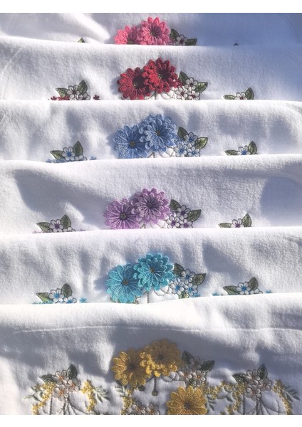 3 Boyutlu Nakışlı El Havlusu 50X90 modelleri