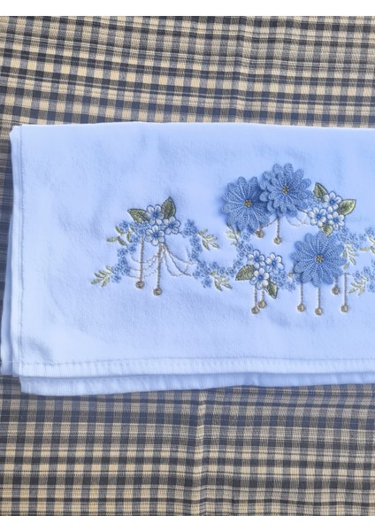 3 Boyutlu Nakışlı El Havlusu 50X90 fırsatları