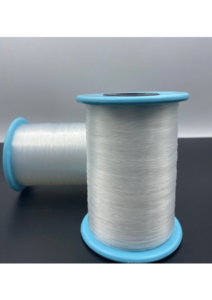 0,45 mm Sabit Şeffaf Misina,çanta,aksesuar Yapımı Misina (~400-450M)