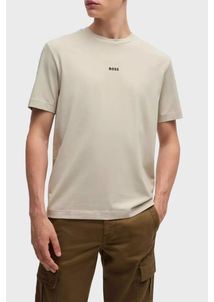 Streç Pamuklu Relaxed Fit Bisiklet Yaka T Shirt Erkek T Shirt 50473278 271