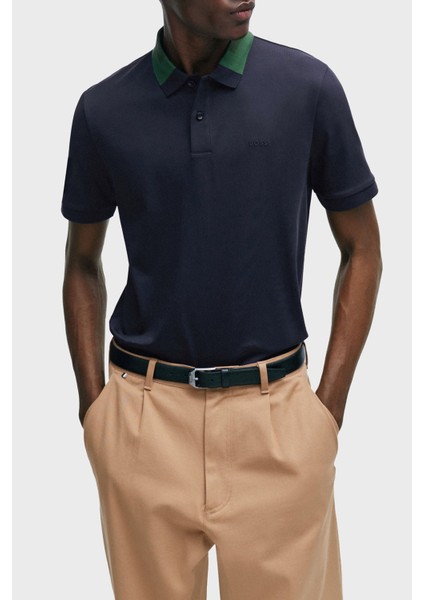 Pamuk Slim Fit Düğmeli Polo Yaka T Shirt Erkek Polo Yaka T Shirt 50508840 404