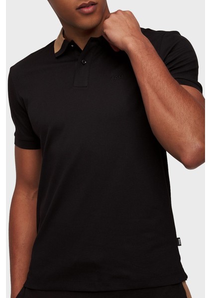 Pamuk Slim Fit Düğmeli Polo Yaka T Shirt Erkek Polo Yaka T Shirt 50508840 001