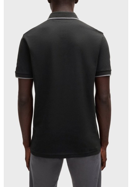 Streç Pamuklu Slim Fit Düğmeli Polo Yaka T Shirt Erkek Polo Yaka T Shirt 50507699 001 fiyatları