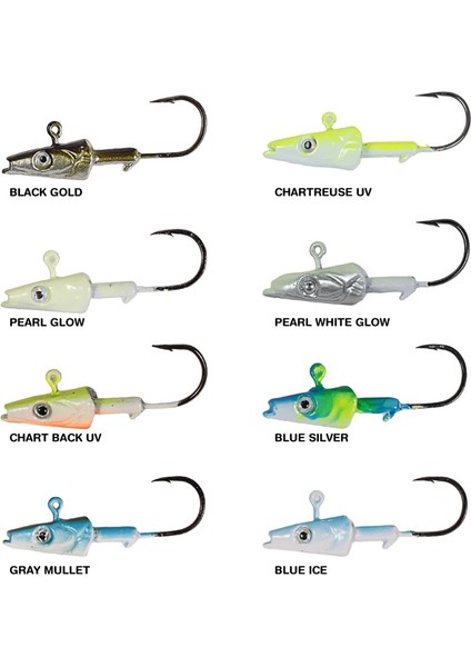 Snake Shad #1/0 7gr Jig Head