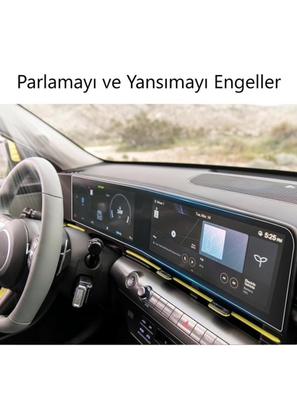 Hyundai Kona Mat Ekran Koruyucu Multimedya Dijital Gösterge indirimleri