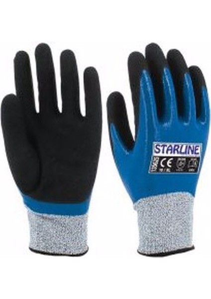 Kesilmez Eldiven E-135625 Nitril Köpük Starline 4X43C 9 Numara