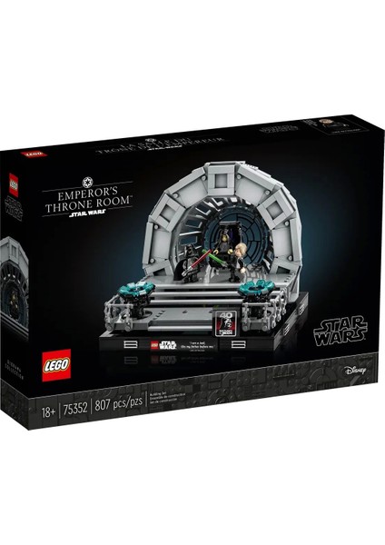 LEGO Emperor's Throne Room Dioraması 75352