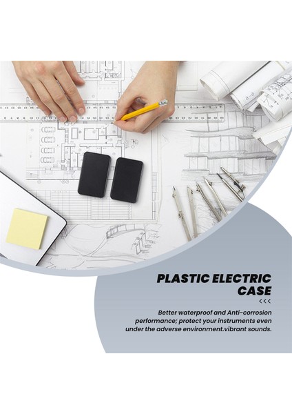 5 Adet Su Geçirmez Plastik Elektrik Proje Kutusu Bağlantı Kutusu 55X35X15MM (Yurt Dışından)
